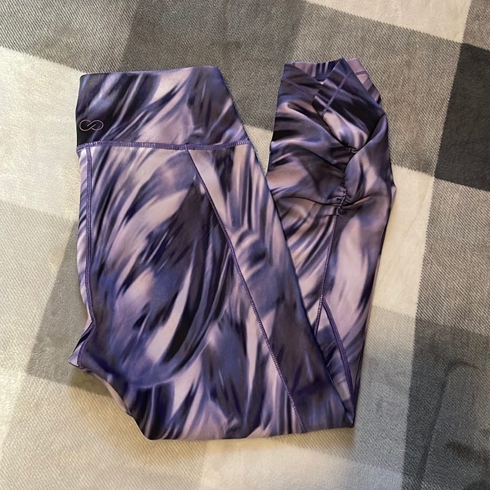 Calia purple cropped legging